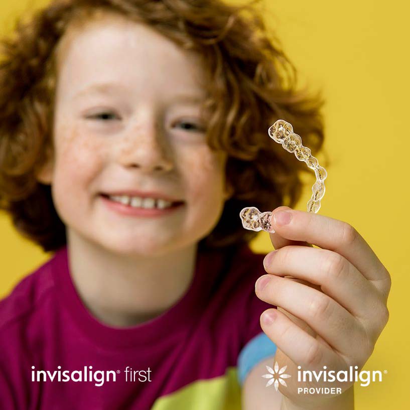Child w Invisalign